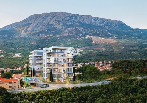 Luxusní apartmán u moře v nejrychleji rostoucí oblasti Černé Hory – investice, která má smysl.
